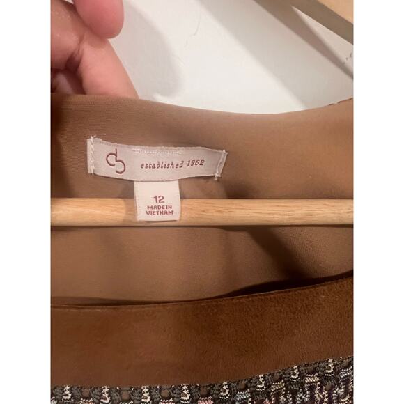 Women’s CB Established 1962 Retro Lined Short Sleeved Dress Aztec Pattern  12 - Picture 3 of 7